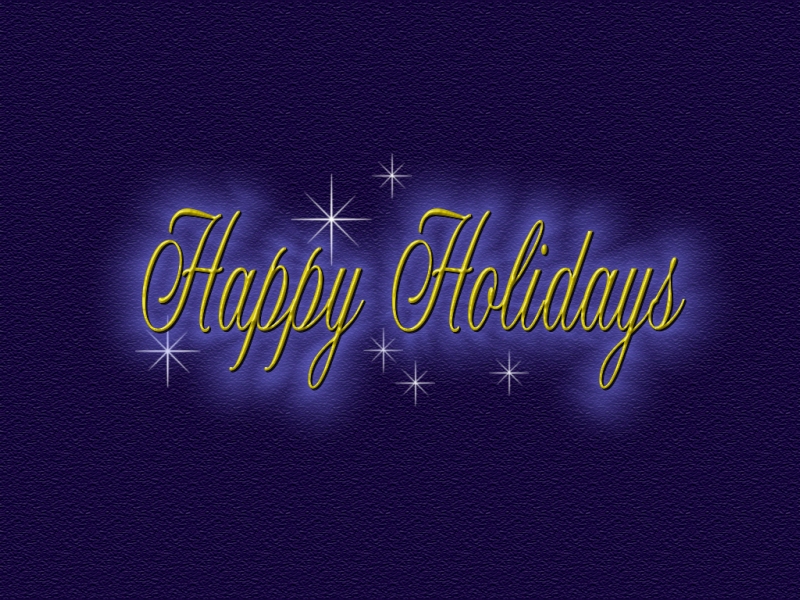 happy holidays wallpaper. Wallpaper--Gallery Two